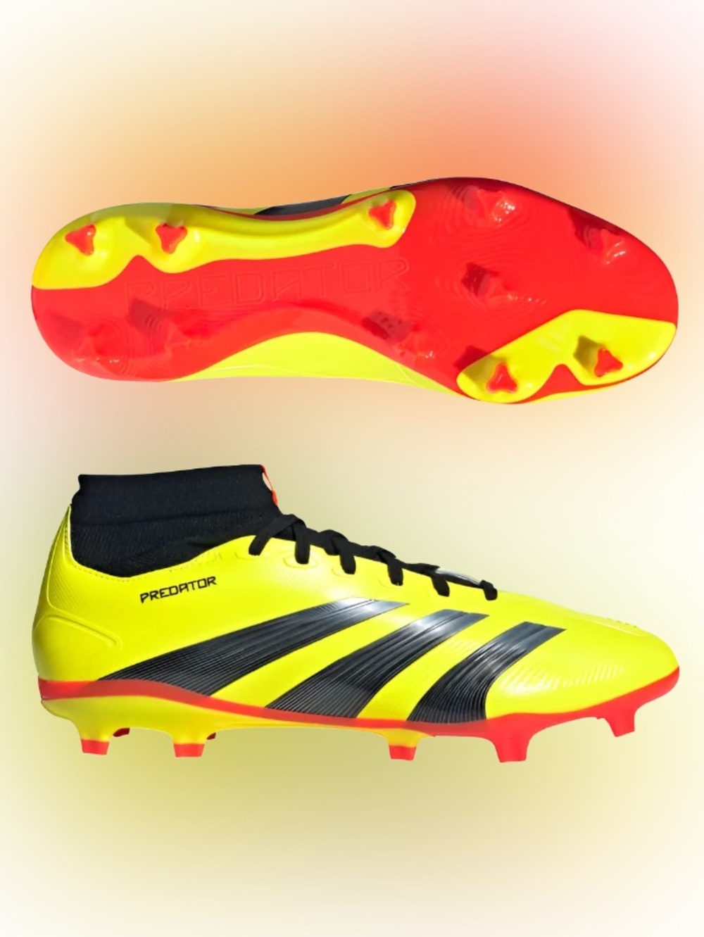 BRAND NEW men adidas predator league sock fg soccer cleats shoes size US 12